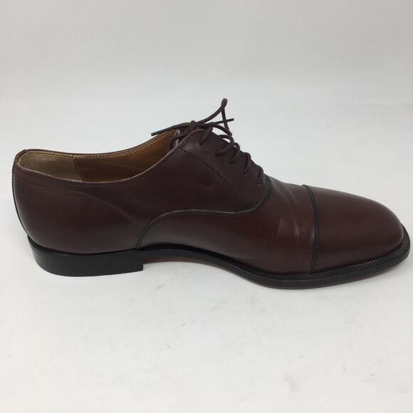 Ermenegildo Zenga Brown Leather Lace Up Shoes 10 main image 6